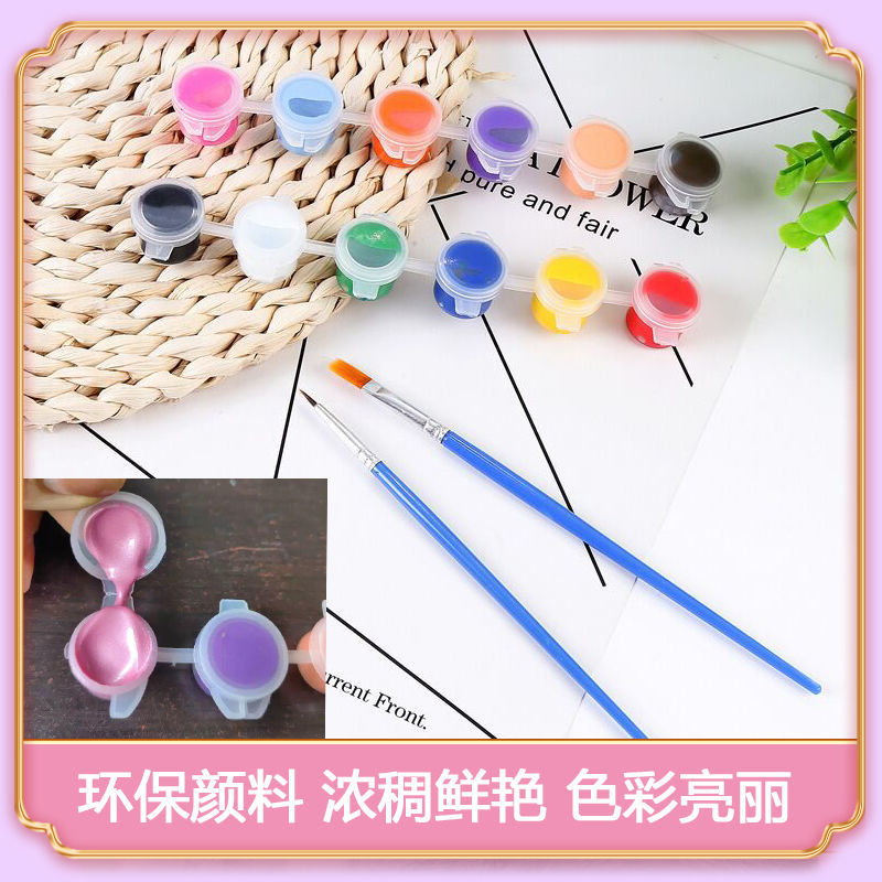 Pop Mart Painting Ornaments Plaster Doll Painting Art Painting Plaster Coloring Handmade White Body Making Toys