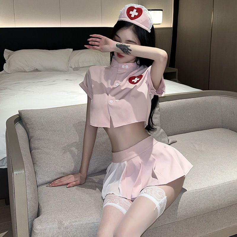 sexy lingerie temptation passion suit pure flirting hot sexy pajamas nurse uniform