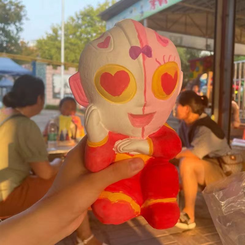 Internet Celebrity Hot Strawberry Bear Melody Diy Handmade Non-Plaster Doll Vinyl White Body Doll Children's Gift