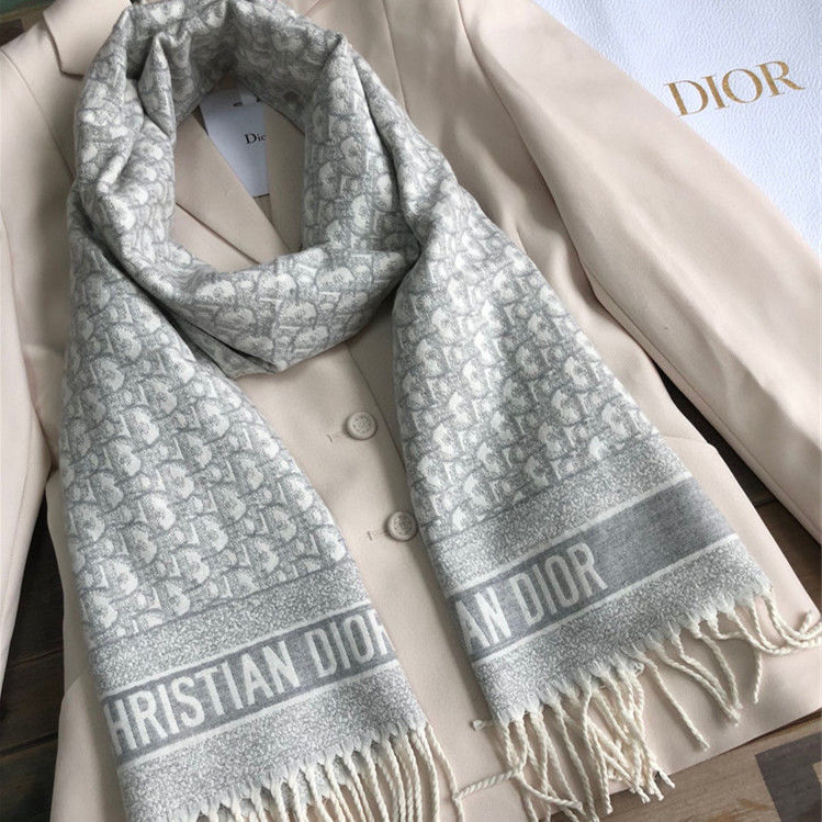 european and american style cashmere scarf for women letter d talma tassel warm live broadcast room popular autumn and winter warm shawl long