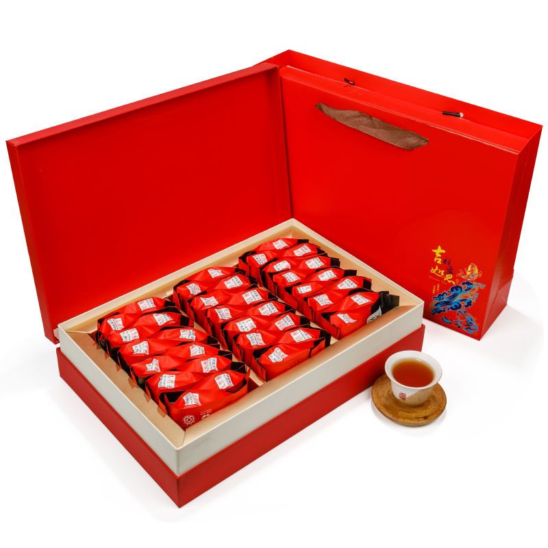 dahongpao tea tea gift box fragrant new year‘s goods new year‘s festival gift new tea oolong tea small package 180g