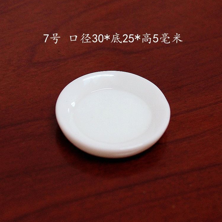DIY Saucer Small Plate Bowl Tea Cup Container Mini Play House Tableware Resin Accessories