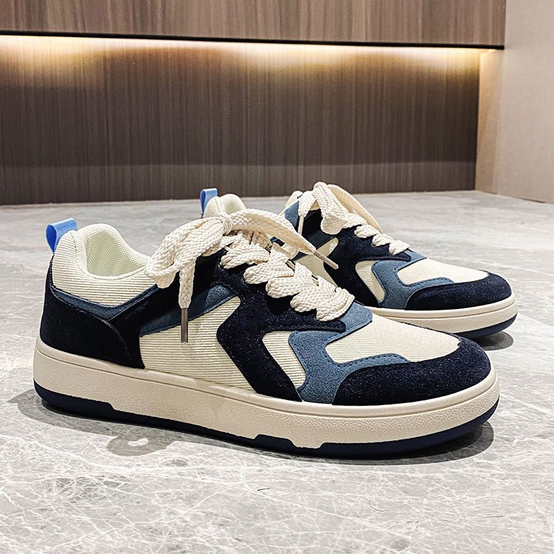 2023 New Spring Men's Canvas Shoes Breathable Trendy Ins All-Matching Casual Sports Board Shoes Student Fashion Shoes