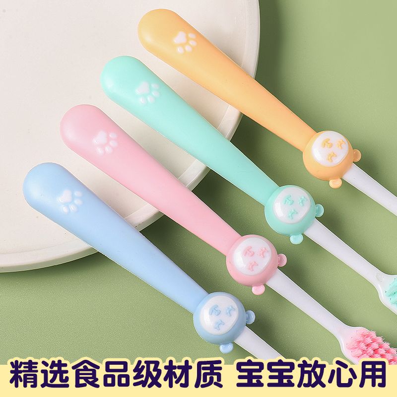 children's toothbrush high-grade soft hair 3 to 6 to 12 years old baby soft-bristle toothbrush primary school toothbrush family pa wholesale