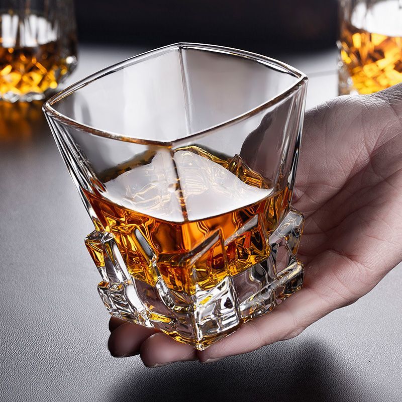 Crystal Glass Whisky Tumbler Beer Steins Bar Ktv Wine Glass Juice Cup Water Cup Colin Cup High Body Water Cup