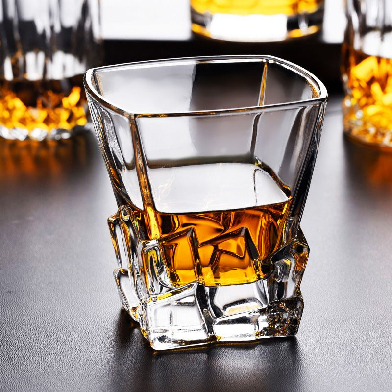 Crystal Glass Whisky Tumbler Beer Steins Bar Ktv Wine Glass Juice Cup Water Cup Colin Cup High Body Water Cup