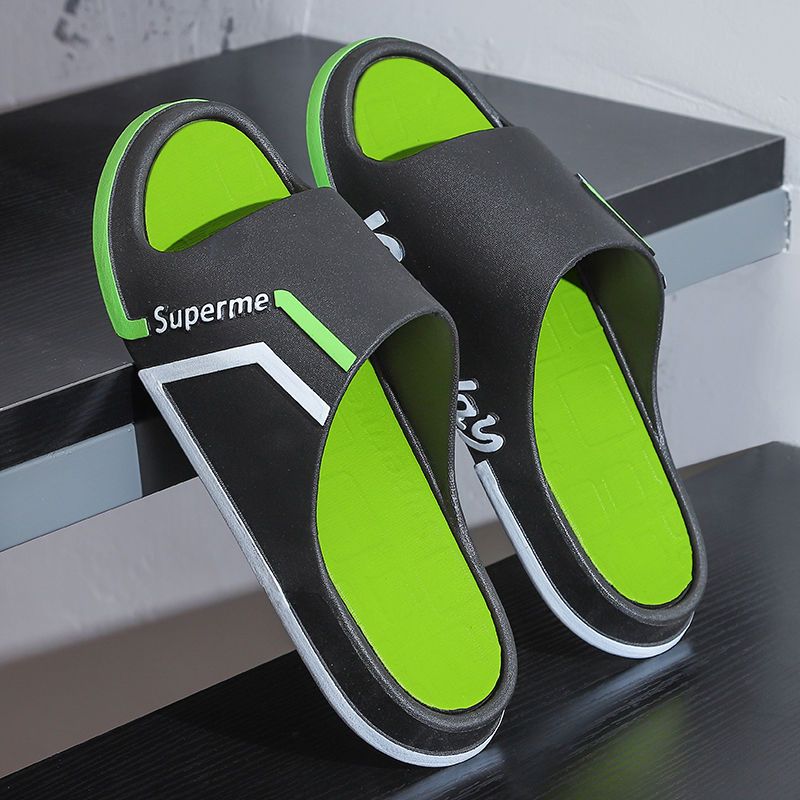 Slippers Men's Outdoor Wear-Resistant Summer Shit Feeling Korean Outdoor Home Indoor Non-Slip Thick Bottom Men's Sandals