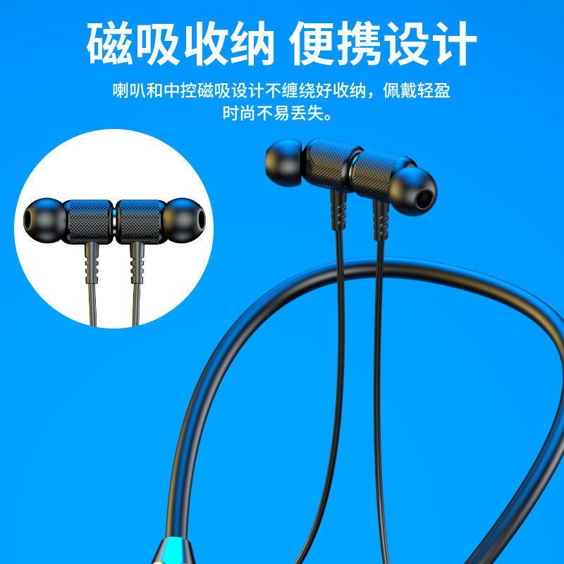 Wireless Bluetooth Headset Sports Halter Ultra-Long Life Battery Large Power Apple Huawei Oppovivo Android Universal