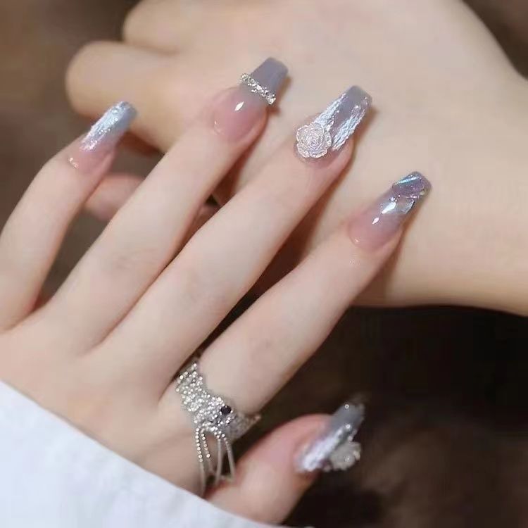 Special Offer Jelly Glue Nail Stickers High Viscosity Double-Sided Wearable Fake Nail Tip Removable Manicure Wear Nail