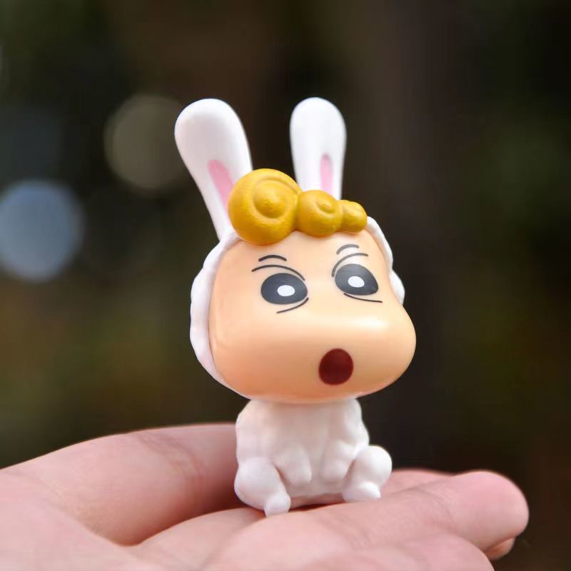 Crayon Xiaoxin Hand-Made Blind Box Modified Xiaoxin Doll Cute Creative Personality Cake Ornaments Children's Holiday Gifts