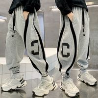 童装男童秋装裤子春秋款2022新款儿童卫裤中大童炸街秋季运动裤潮