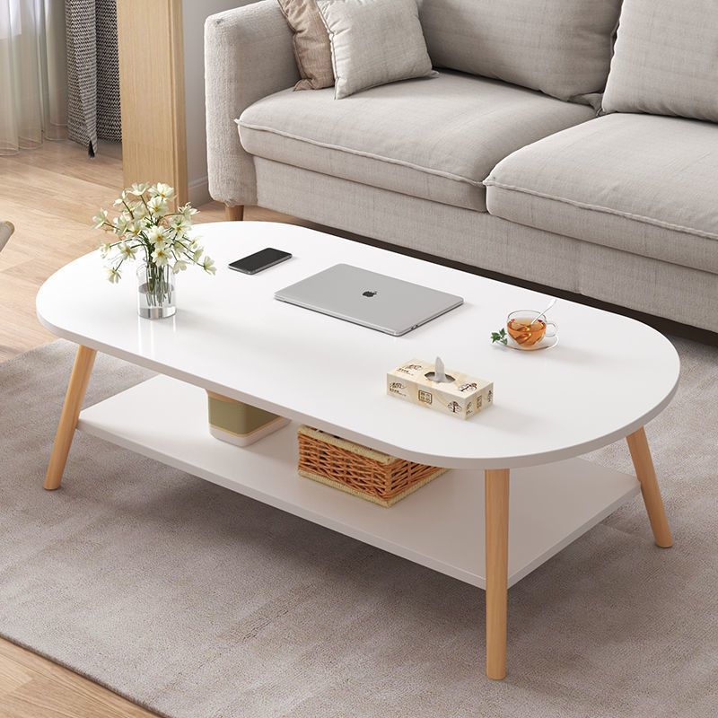 coffee table small table small apartment simple modern home side table living room nordic double layer small coffee table ins style tea table