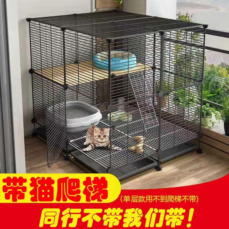 cage  villa clearance cage home indoor cattery large free space with toilet small  nest