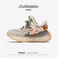 KAPPA网面童鞋2022秋季新款飞织轻便耐磨透气男女童跑步运动鞋潮