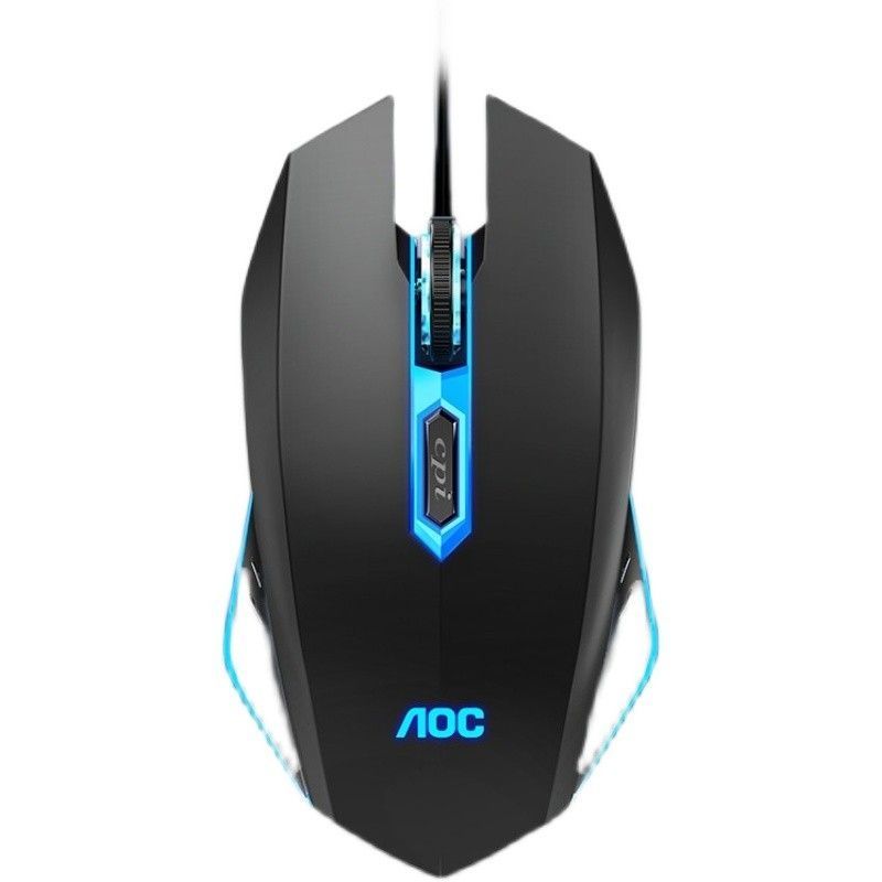 Aoc Wired Luminous Mouse Office Game Mute Desktop E-Sports Computer Hp Lenovo Notebook Usb Universal