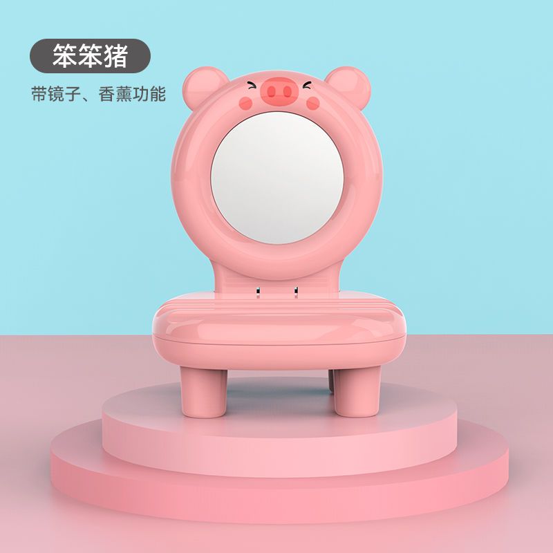 New Cartoon Mobile Phone Desktop Stool Mobile Phone Holder Adjustable Seat Base Mobile Phone Bracket Binge-watching Bench