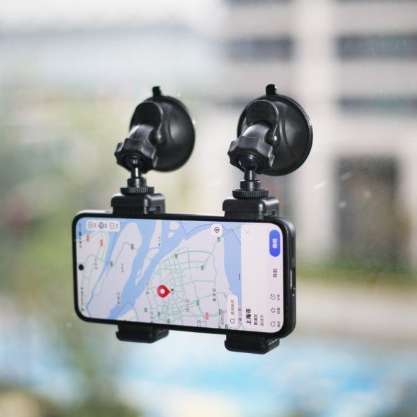 Free Shipping Rotatable Horizontal and Vertical Screen Mini Mobile Phone Navigation Recorder Car Suction Cup Mobile Phone Bracket