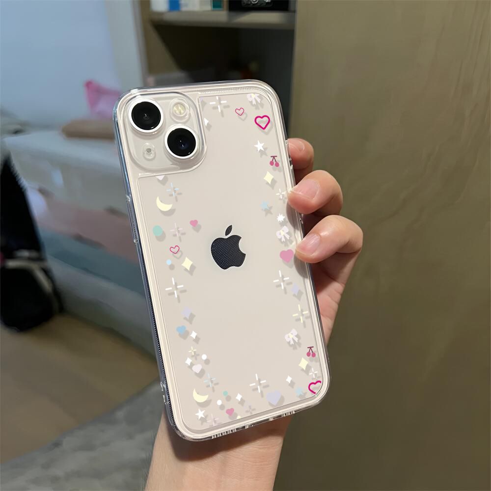 Moon XINGX Apple 13 Phone Case Iphone14promax Protective Case 12 Transparent 11 Soft Case Xs All-Inclusive Xr