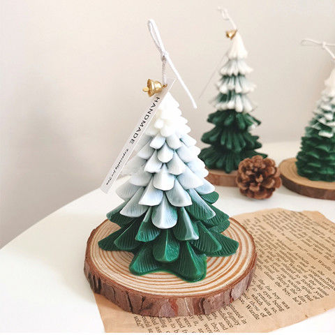 christmas aromatherapy pine candle fragrance creative handmade christmas decoration desktop decoration holiday fragrance gift