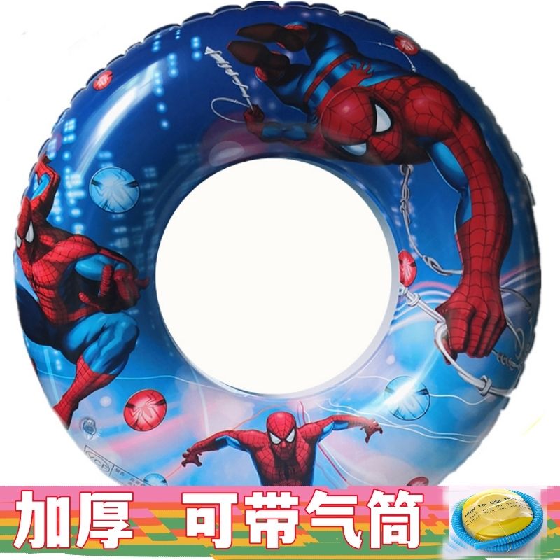 children‘s spider-man swimming ring adult swim ring thickened life buoy infant swimsuit animal ins new suit