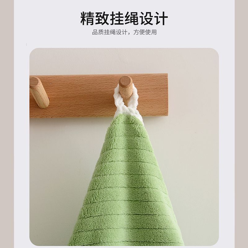 Kids' Towel Household and Face Wash than Pure Cotton Absorbent Kindergarten Cute Small Tower Soft and Quick-Drying Hand Towel Children Towel