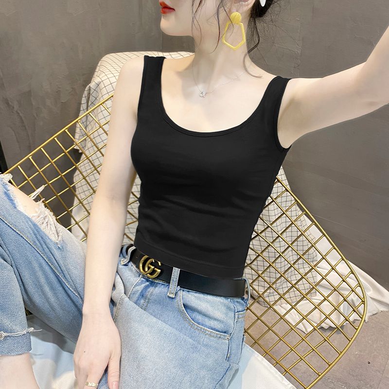 spring and summer u beauty back camisole women‘s inner wear 2023 new tight modal thin high elastic bottoming shirt fashion