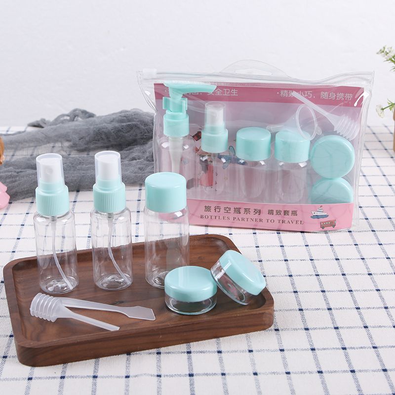 travel bottle filling set travel portable wash pump bottle spray bottle lotion & facial cream sub-bottle