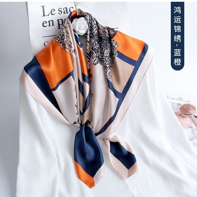 women‘s scarf new scarf high-end western style outer wear mother scarf spring and autumn all-match dual-use shawl 2023 new