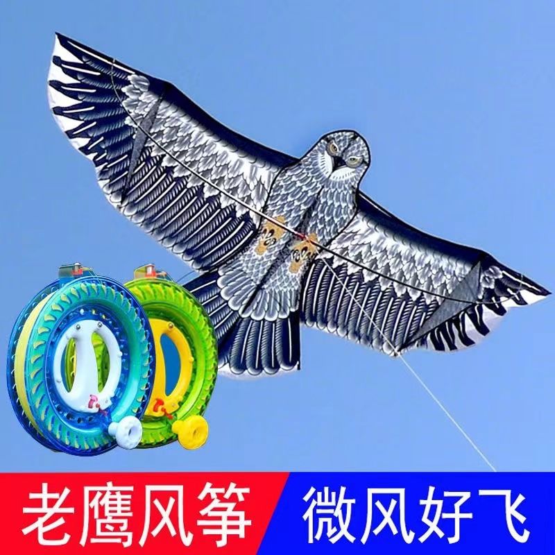 2023 New Internet Celebrity Kite Easy Flying Wire Wheel with Wire Wheel Roulette Wheel Warranty Flying Beginner Children with Line Version in Stock