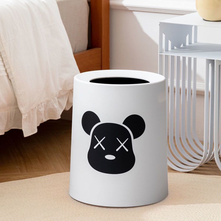 Nordic Trash Can Home Light Luxury Living Room Bedroom Creative Cute Modern Simple Toilet Bathroom Ins Style