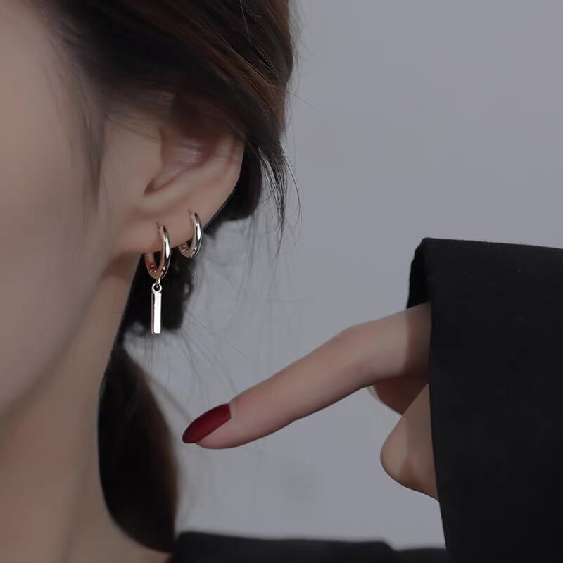 sterling silver earrings for women ear clip 2022 new trendy special-interest design high-grade earrings stud earrings earrings 2023