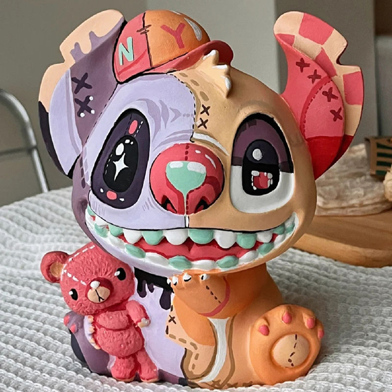 clow m non-plaster doll coloring stitch handmade diy toys coloring vinyl ceramic graffiti coin bank