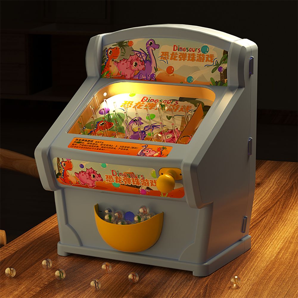 children‘s electric dinosaur pinball machine game machine internet celebrity catch doll toy machine oversized gift for boys and girls