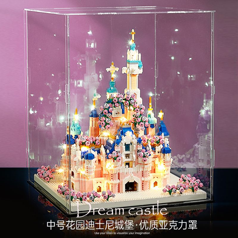 compatible with lego building blocks  castle assembled educational toys high difficulty large birthday gift