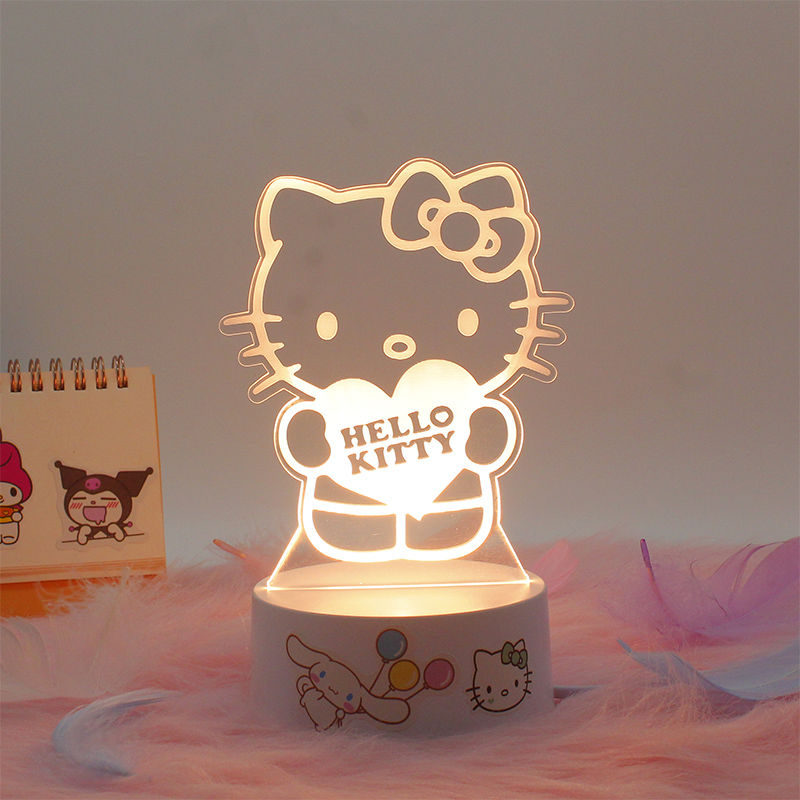 Small Night Lamp Bedroom Ins Girl Japanese Clow M Plug-in Lamp Bedside Lamp Soft Light Sleeping Cute Little Girl