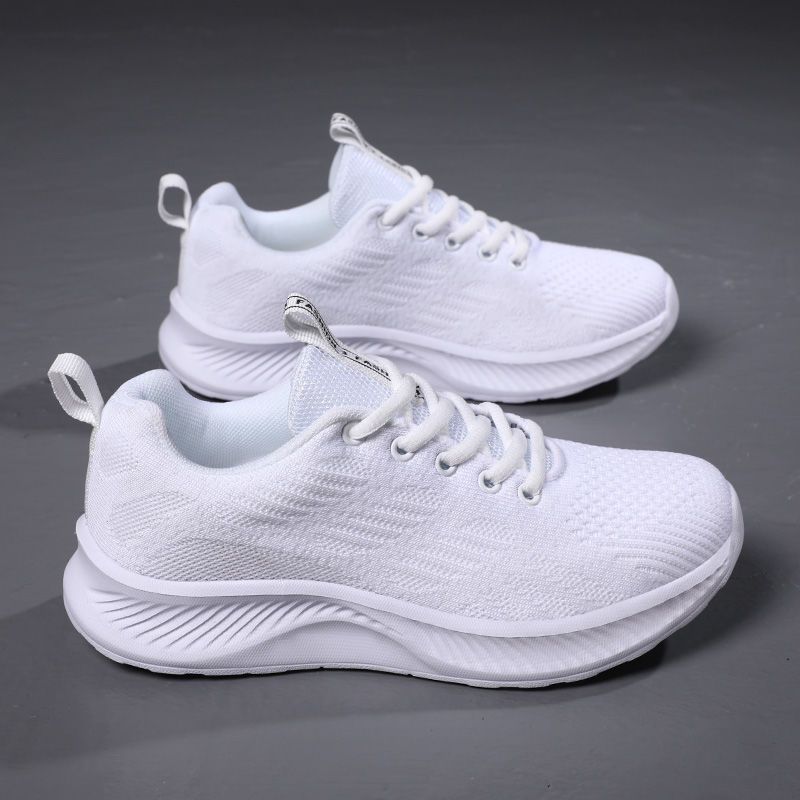 skipping rope special shoes shock-absorbing female student ultra-light sneaker white junior high school student soft bottom lightweight high school entrance examination running shoes men