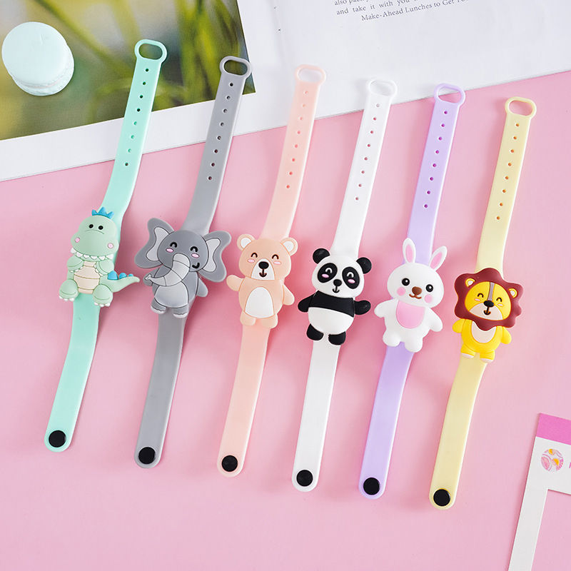 Summer Practical Small Gift Children's Day Kindergarten Children Present Outdoor Cartoon Mosquito Repellent Bracelet Prize