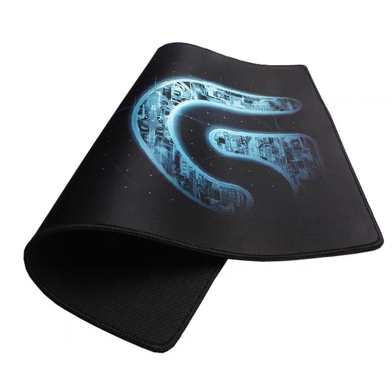 Razer Simple Mouse Pad Pure Black Thickened Overlock Durable Large and Small Size Optional Odorless Game Fine Rice Noodles Wholesale