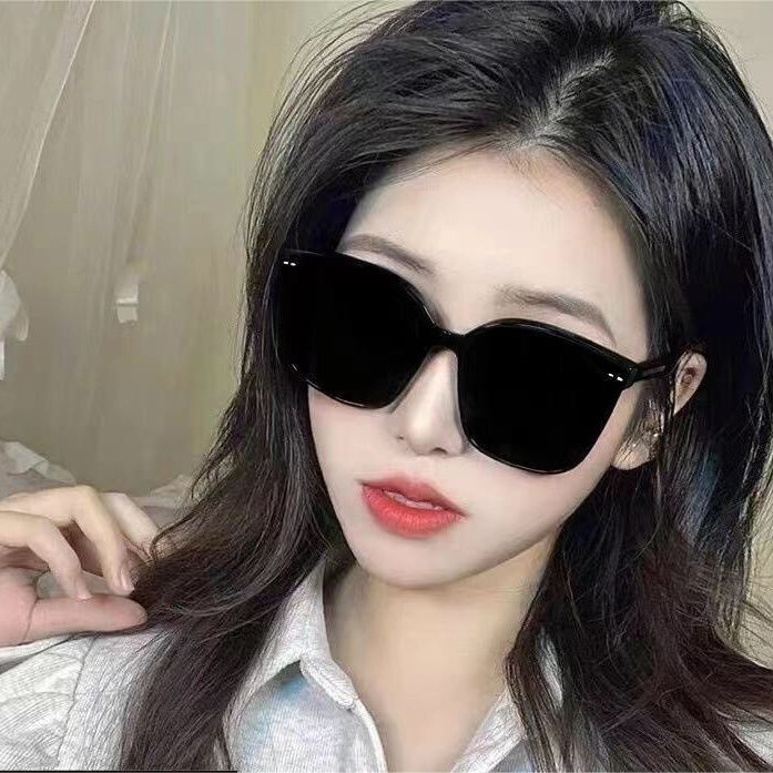 [2022 New] GM Sunglasses Women's High-Grade INS UV Protection Sun Protection to Make Big Face Thin-Looked Fried Street Look Small