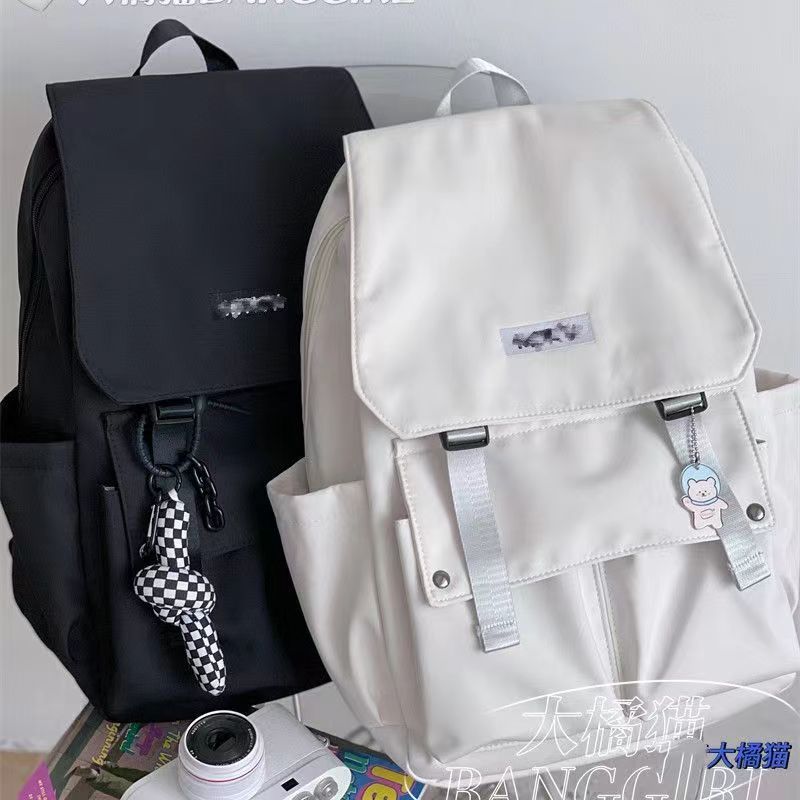 japanese harajuku ins street backpack men‘s neutral large-capacity backpack female junior high school student high school student schoolbag tide