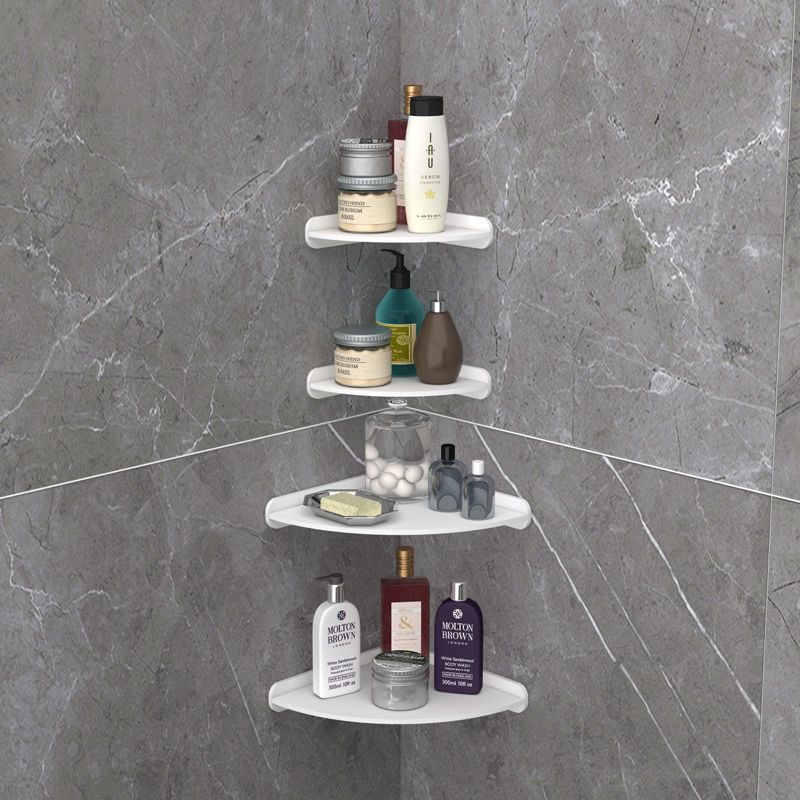 Toilet Rack Wall-Mounted Punch-Free Bathroom Corner Bracket Toothbrush Washstand Toilet Wall Hanging Toilet Corner