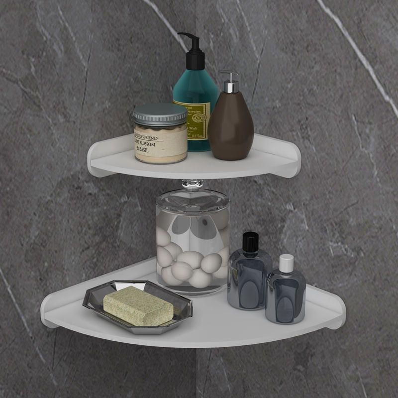 Toilet Rack Wall-Mounted Punch-Free Bathroom Corner Bracket Toothbrush Washstand Toilet Wall Hanging Toilet Corner