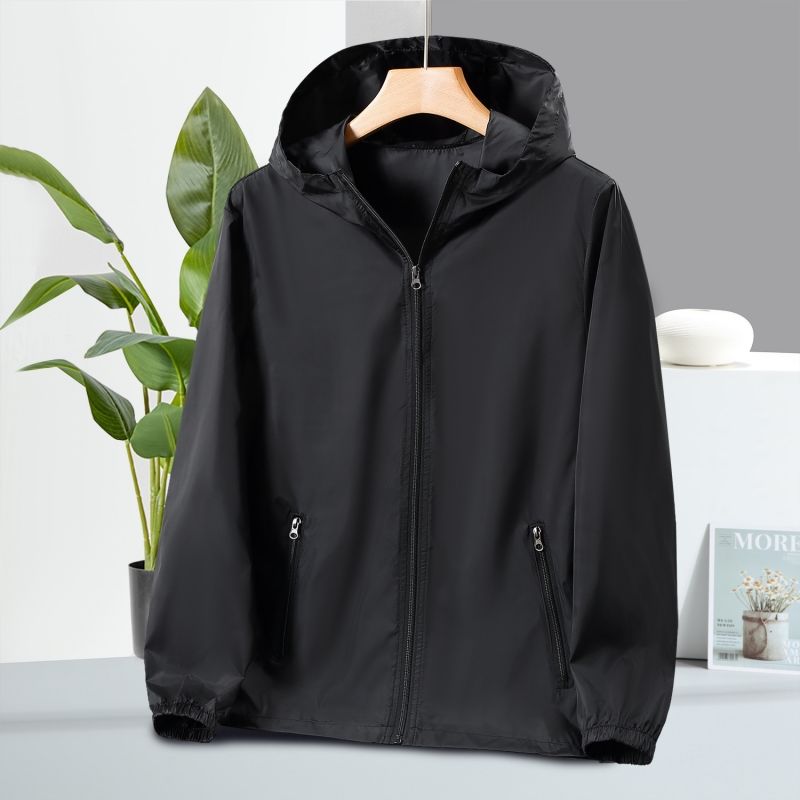 summer sun protective clothes men‘s ice silk breathable light cool feeling loose all-match plus size sun-protective clothing men‘s thin jacket jacket