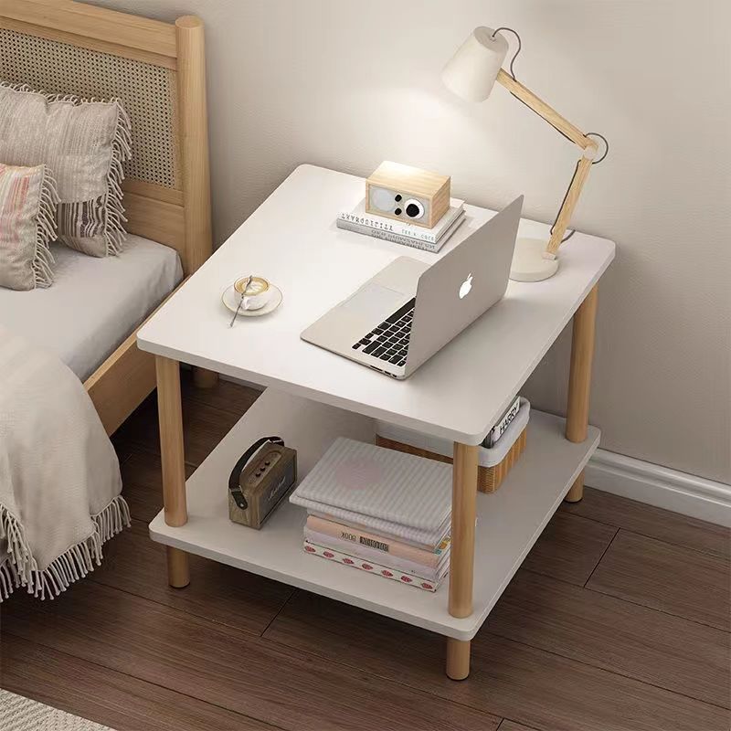 small coffee table side table simple modern sofa double-layer side cabinet corner table household bedroom bedside table simple bedside table