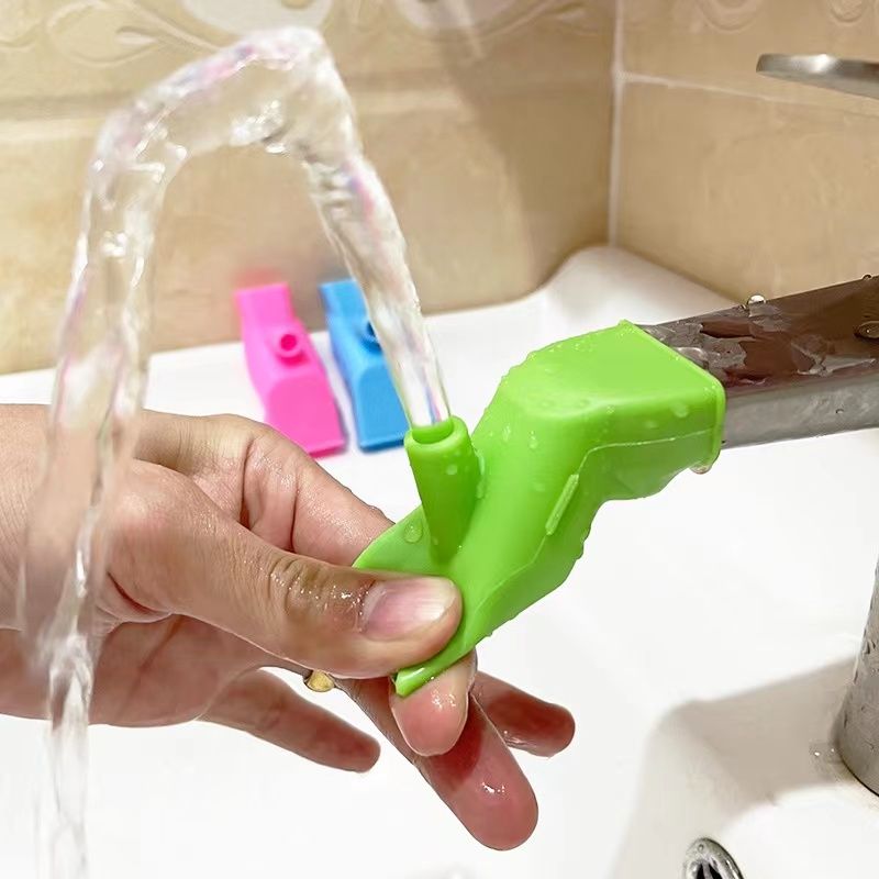 Faucet Silicone Extender Extender Splash-Proof Water Faucet Universal Hose Connector Children Wash Basin