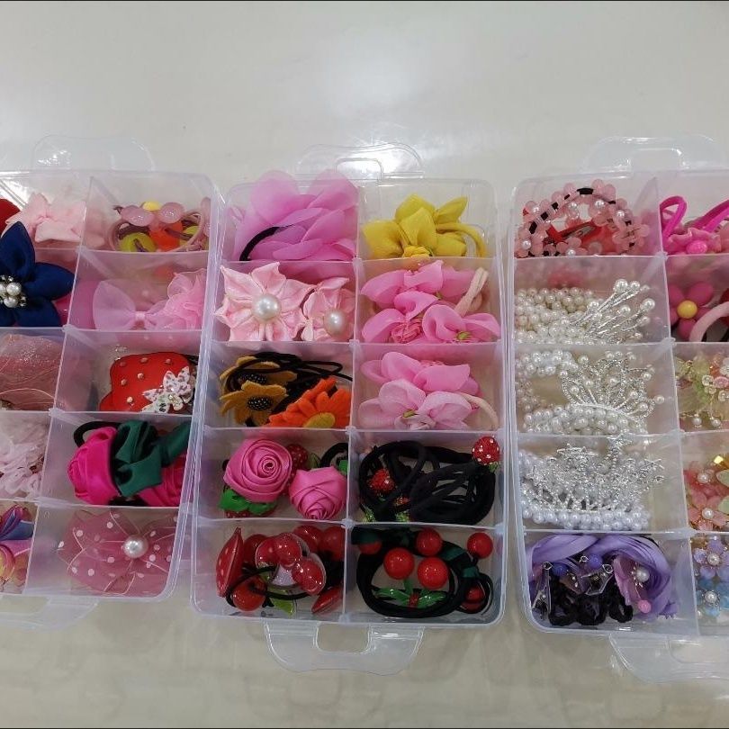 DIY Storage Organize Box Bead String Jewelry Tomica Cream Glue Accessories Spare Parts Box Plastic Subpackaging Storage Box
