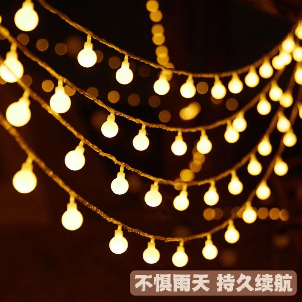 Outdoor Camping Ambience Light Star Light USB Stall Camping Decorations Arrangement Birthday Canopy Tent Lighting Chain Light Strip
