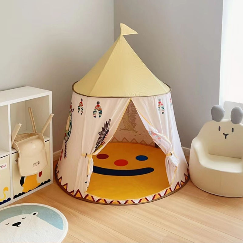 Tent Children's Indoor Game House Small House Castle Princess House Sleeping Play House Toy Mosquito Net Birthday Gift