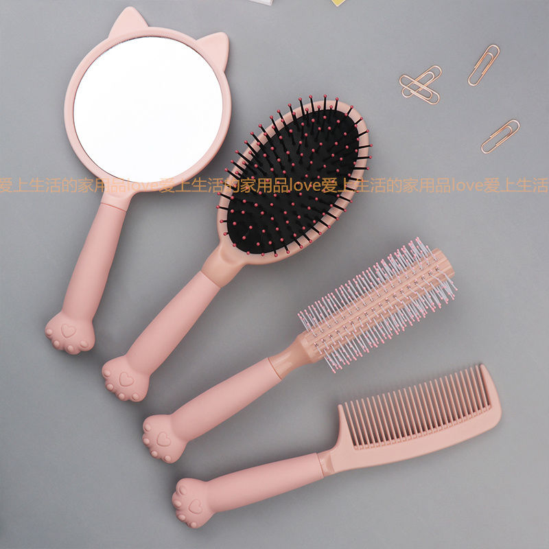 new internet celebrity style fluffy roll comb simple comb anti-static household dormitory air bag comb student style comb