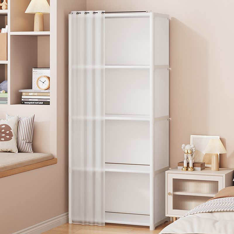 household bedroom storage cabinet wardrobe dormitory locker dustproof wardrobe wardrobe rental room simple assembly